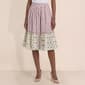 Womens MNK Stripe Ditsy Floral Midi Skirt - image 1