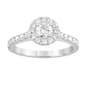Nova Star™ 5/8ctw. Lab Grown Halo Diamond Engagement Ring - image 2