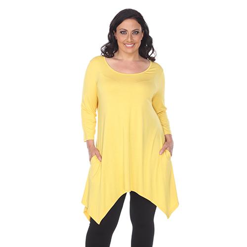 Plus Size White Mark Makayla Tunic