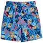 Mens Hawaiian Authentics Tropical Floral Swim Trunks - image 2