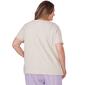 Plus Size Alfred Dunner Garden Party Embroider Diamond Border Tee - image 2
