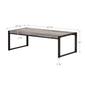 South Shore Gimetri Driftwood Grey Coffee Table - image 5