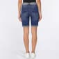 Womens Angels Forever Young Everflex Belted Bermuda Denim Shorts - image 2