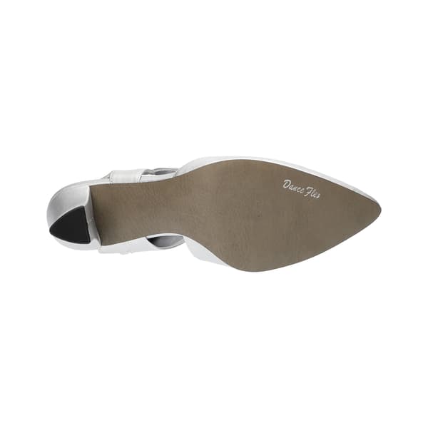 Womens Easy Street Venue Asymmetrical Satin Pumps