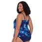 Plus Size Swimshaper Rip Tide Ronnie Tankini Swim Top - image 3