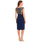 Womens Connected Apparel Sleeveless Embroidered Sheath Dress - image 2