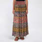 Juniors Angie Smock Waist Tier Maxi Skirt - image 1