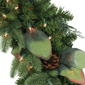 Northlight 30in. Pre-Lit Mixed Winter Pine Christmas Wreath - image 2