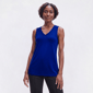 Womens Preswick & Moore® Rib V Neck Tank Top - image 3