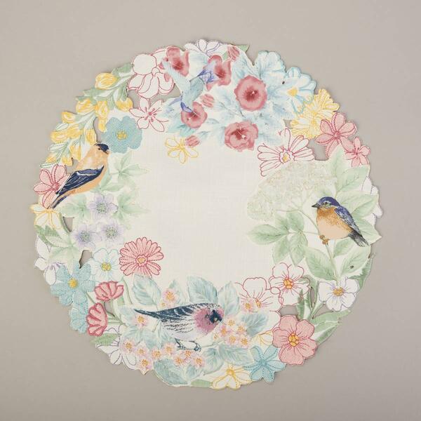 Lenox&#40;R&#41; Butterfly Meadow&#40;R&#41; 15in. Round Placemat - image 