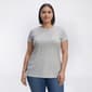 Plus Size Architect® Short Sleeve Crew Neck Marled Tee - image 3