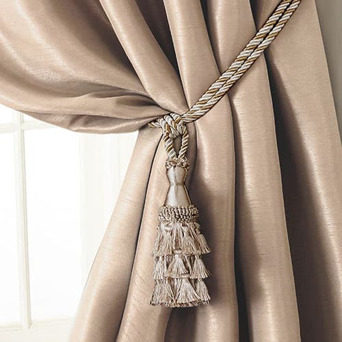 Elrene Charlotte Tie Backs with Tassels