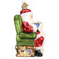 Old World Christmas Santa Checking His List Ornament - image 4