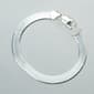 Ellen Tracy Sterling Silver Omega Bracelet - image 1
