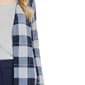 Petite NY Collection Long Sleeve Plaid Hacci Long Cardigan - image 4