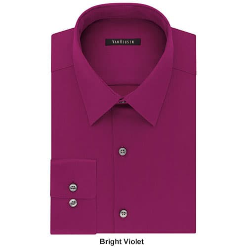 Van Heusen Mens Dress Shirt Slim Fit Flex Collar Stretch Solid : :  Clothing, Shoes & Accessories