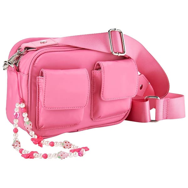 Madden Girl Nylon Camera Crossbody