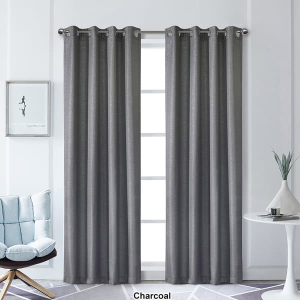 Sparkle Woven Grommet Panel w/ Lurex Accent