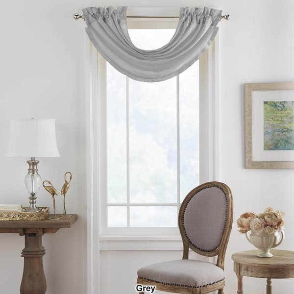 Elrene Versailles Solid Window Valance - 52x36