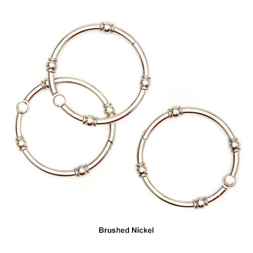 Maytex Charleston Luminex Shower Curtain Hooks