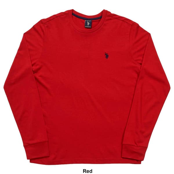 Mens U.S. Polo Assn.® Long Sleeve Crew Neck Tee