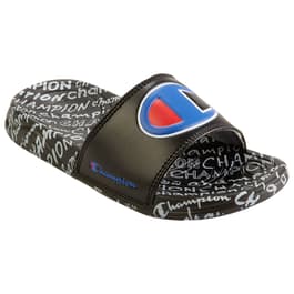 Big Kids Champion&#40;R&#41; Mega Script Repeat B Athletic Slides