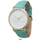 Womens Olivia Pratt Je T&#8217;aime Leather Strap Watch - 13444 - image 3