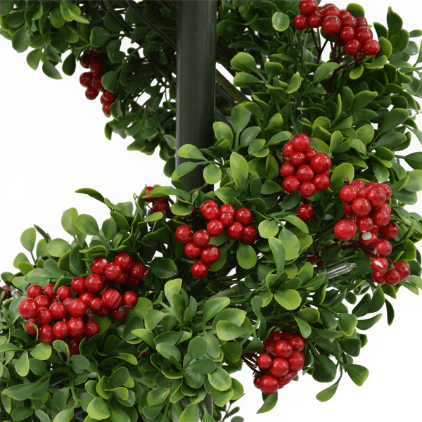 Puleo International 4ft. Pre-Lit Potted Swirl Christmas Tree