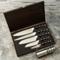 BergHOFF Antigua 7pc. Stainless Steel Cutlery Set with Wood Case - image 1