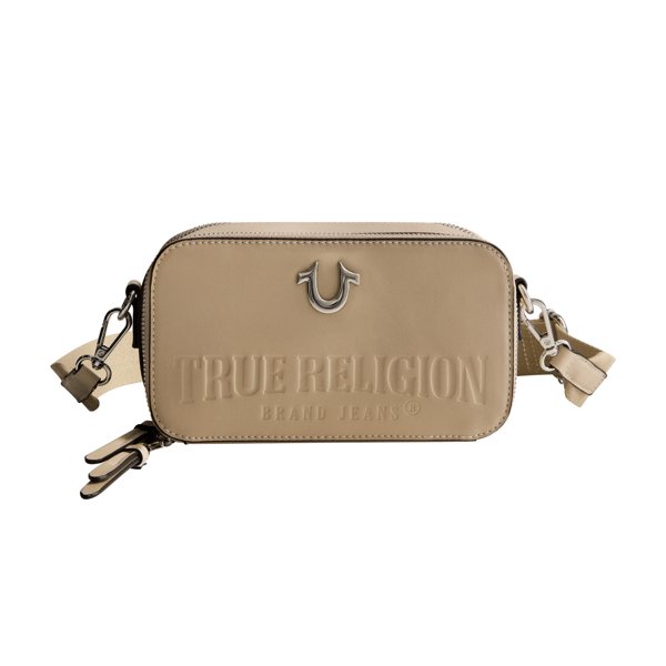 True Religion Double-Zip Horseshoe Camera Bag - image 
