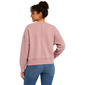 Juniors No Comment Vintage Screen Fleece Sweatshirt- Zephyr - image 3