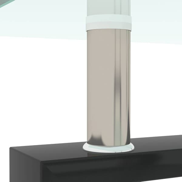 Tansole Rectangle Glass Coffee Table
