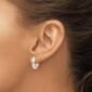 Gold Classics&#8482; 14kt. Two-Tone Huggie Earrings - image 3