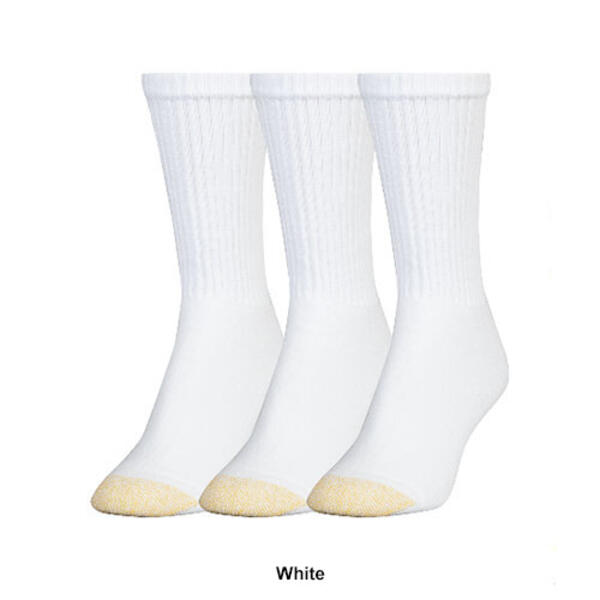 Womens Gold Toe® 3pk. Ultra Tec Crew Socks