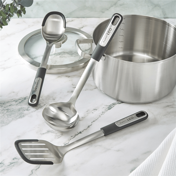 BergHOFF Leo Graphite Stainless Steel 13in. Soup Ladle
