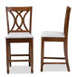 Baxton Studio Reneau 2 Piece Wood Pub Chair Set - image 3