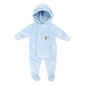 Baby Boy (NB-6M) Baby Dove Bear Applique Pram - image 1