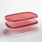 Farberware&#40;R&#41; 1.5gal. Containers with Red Lids - image 1