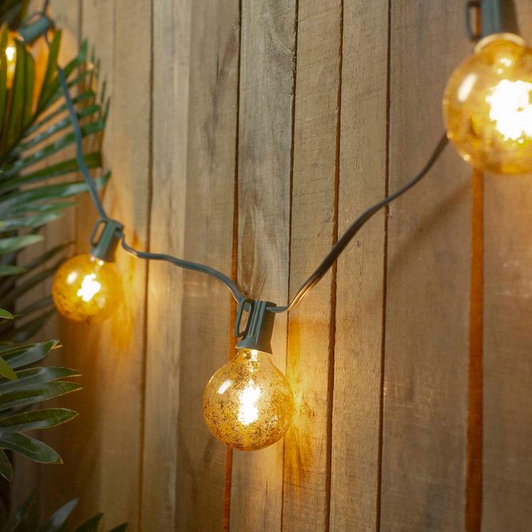 Northlight Seasonal 10ct. Mercury G50 Globe Christmas Lights