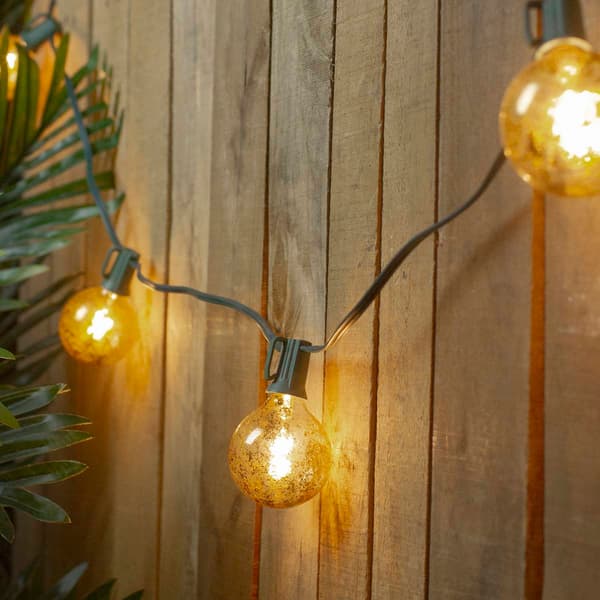 Northlight Seasonal 10ct. Mercury G50 Globe Christmas Lights