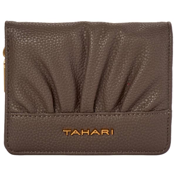 Womens Tahari Brea Ruched Wallet - image 
