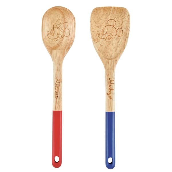 Disney Home Bon Voyage 2pc. Wooden Spoon & Turner Set - image 