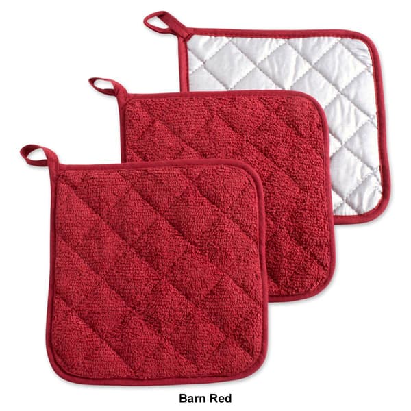 DII® Terry Pot Holders - Set of 3