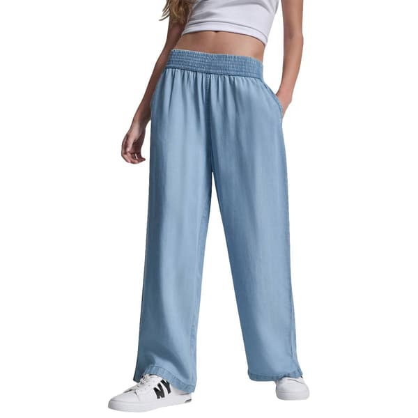 Womens DKNY Jeans Garment Dye Wide Leg Ankle Pants With High Rise - image 