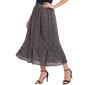 Womens NY Collection Pull On Abstract Zebra Hacci Midi Skirt - image 3