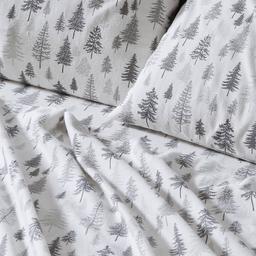 Freshfolds Cotton Truckee Winter 4pc. Flannel Sheet Set