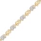 Gianni Argento Gold Plated 1/4ct. Elephant Link Bracelet - image 1