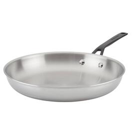 KitchenAid&#40;R&#41; 12.25in. 5-Ply Clad Stainless Frying Pan