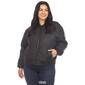 Plus Size White Mark Lightweight Diamond Quilted Puffer Jacket - image 7
