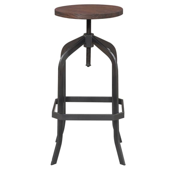 Elements Wynn Adjustable Backless Bar Stool
